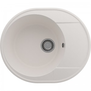 Мойка ULGRAN Quartz Nora 585-01 585*485 мм бежевый
