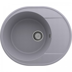 Мойка ULGRAN Quartz Nora 585-05 585*485 мм серый