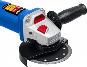 Угловая шлифовальная машина ЗУБР УШМ-П125-1100 (1100Вт, 125мм)