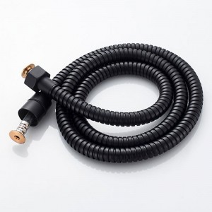 Смеситель с гигиеническим душем черный Ledeme L5398B-7