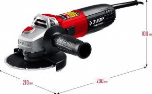 Угловая шлифовальная машина ЗУБР УШМ-125-805 (800Вт, 125мм)