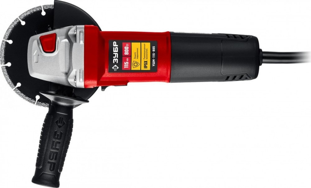 Угловая шлифовальная машина ЗУБР УШМ-125-1005 (1000Вт, 125мм)