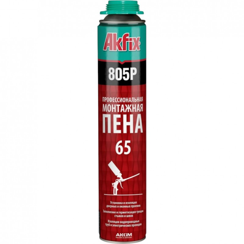 Пена монтажная Akfix 805P 850гр
