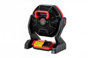 Вентилятор аккумуляторный P.I.T PJF20H-250A (20В/220В, 1200/1500/1800 об/мин, угол наклона до 225°)