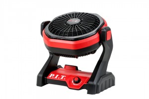 Вентилятор аккумуляторный P.I.T PJF20H-250A (20В/220В, 1200/1500/1800 об/мин, угол наклона до 225°)