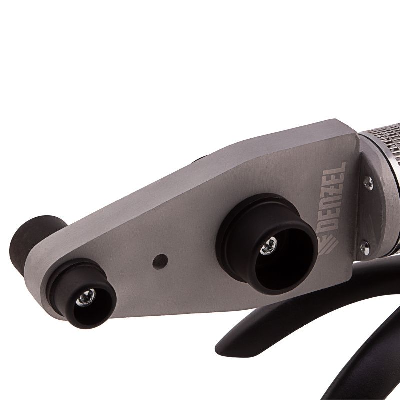 Сварочный аппарат п/п труб Denzel DWP-2000 Х-PRO (2000Вт 300 град, компл насадок 20-63мм) 94209