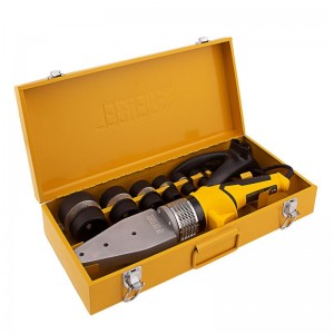 Сварочный аппарат п/п труб Denzel DWP-2000 Х-PRO (2000Вт 300 град, компл насадок 20-63мм) 94209