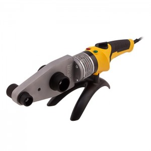 Сварочный аппарат п/п труб Denzel DWP-2000 Х-PRO (2000Вт 300 град, компл насадок 20-63мм) 94209