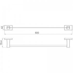 Полотенцедержатель GAPPO G0701