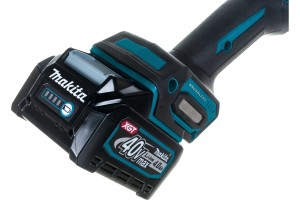 Угловая шлифовальная машина акк Makita GA004GM201 (115мм, 40В, Li-Ion, 4Ач)