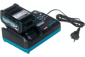 Угловая шлифовальная машина акк Makita GA004GM201 (115мм, 40В, Li-Ion, 4Ач)