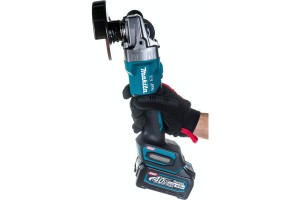 Угловая шлифовальная машина акк Makita GA004GM201 (115мм, 40В, Li-Ion, 4Ач)