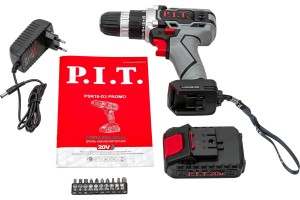 Дрель аккумуляторная P.I.T. PSR18-D3 Promo (20В, 1 Li акк. 1,5Ач, 2 ск, 30Нм)