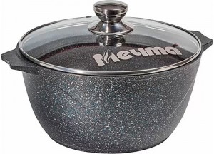 Набор литой алюминиевой посуды №1 с АП Гранит. Арт. 001701