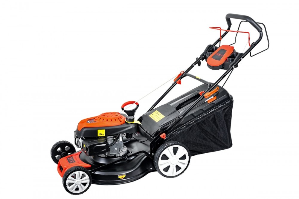 Газонокосилка бензиновая P.I.T PLM 51-C2 (самоходная 3,5 л.с, мешок 60л,4т)