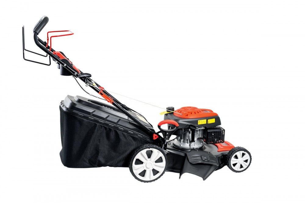 Газонокосилка бензиновая P.I.T PLM 51-C2 (самоходная 3,5 л.с, мешок 60л,4т)
