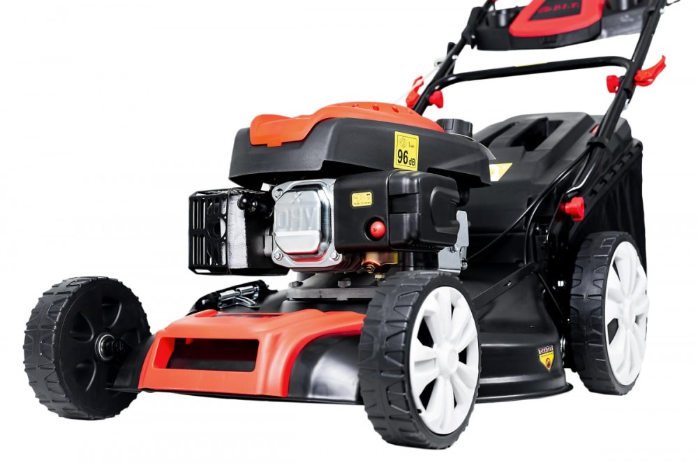 Газонокосилка бензиновая P.I.T PLM 51-C2 (самоходная 3,5 л.с, мешок 60л,4т)