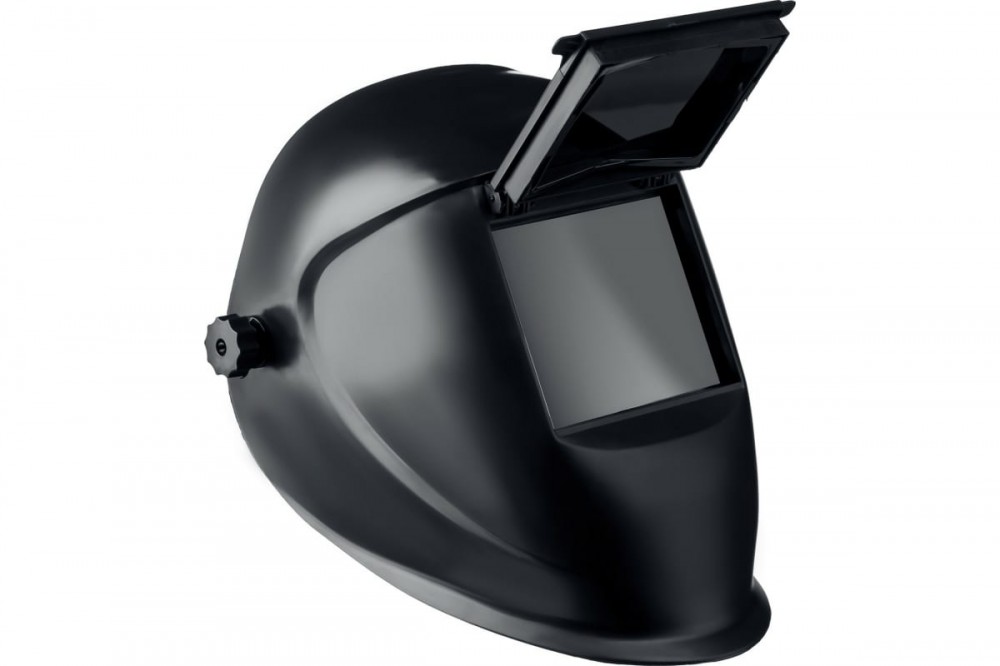 Маска сварщика 110*90 стекло, откидной блок СИБИН (№10) 110805_z01