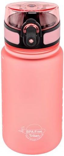 Бутылка для воды "Style Matte" пыльная роза 6,8*6,8*17 см 350 мл с ситом 280162