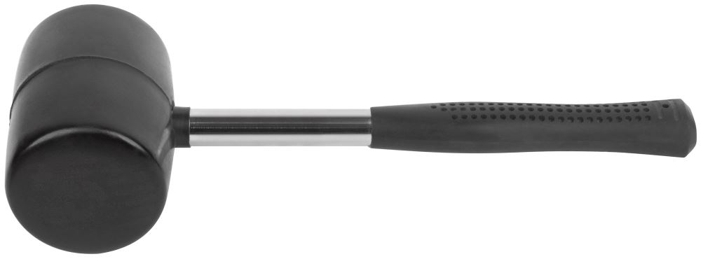 Киянка резиновая металлическая ручка 80мм, 900г FIT 45480