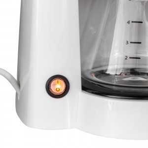 Кофеварка электрическая Galaxy LINE GL0709 БЕЛАЯ 800 Вт, объем 0,75 л