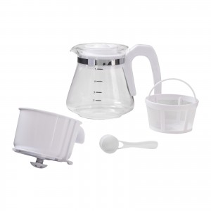 Кофеварка электрическая Galaxy LINE GL0709 БЕЛАЯ 800 Вт, объем 0,75 л