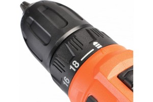 Дрель аккумуляторная PATRIOT BR189UES(18V,Li-ion 2акк*2,0Ач, 29Нм,кейс)