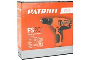 Дрель-шуруповерт Patriot FS301 (330Вт,1ск) 120301403
