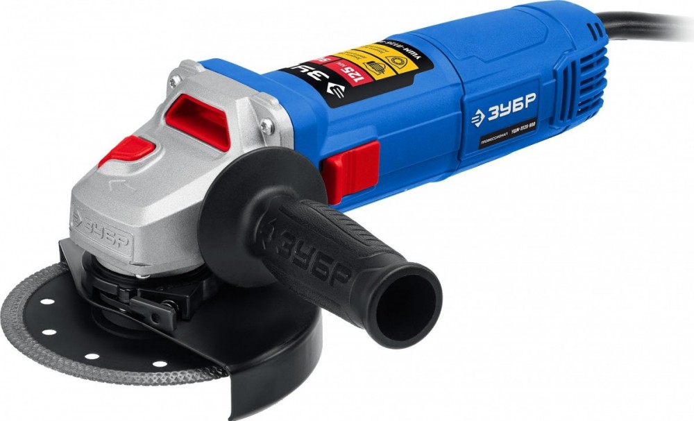 Угловая шлифовальная машина ЗУБР УШМ-П125-900 (900мм, 125мм)