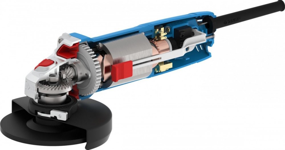 Угловая шлифовальная машина ЗУБР УШМ-П125-900 (900мм, 125мм)