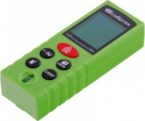 Дальномер лазерный 40м, с пузырьковым уровнем Сибртех PM-40 38010