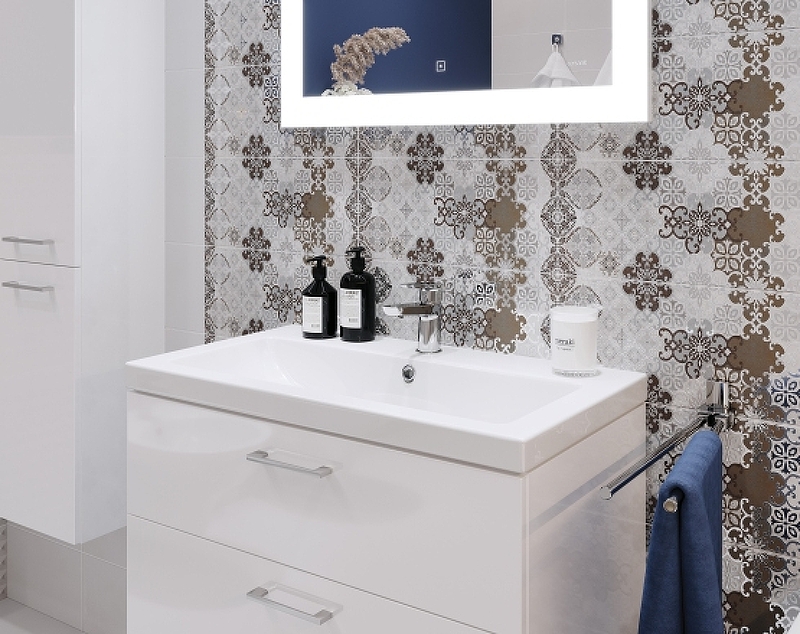 Раковина встраиваемая COMO 70 белый (S-UM-COM70/1w) 13685