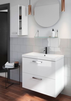 Раковина встраиваемая COMO 70 белый (S-UM-COM70/1w) 13685