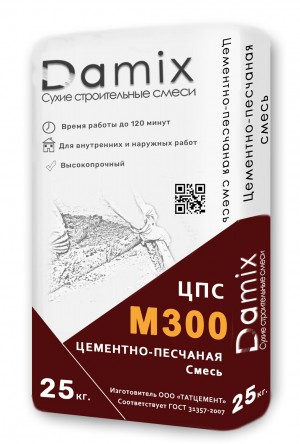 Смесь ПЦС Damix М300 25кг (ЦПС)