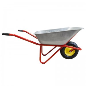 Тачка строительная BRAIT (110л, 220кг) одноколесная ПОЛИУРЕТАН 4,00-8/16