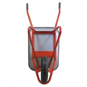 Тачка строительная BRAIT (110л, 220кг) одноколесная ПОЛИУРЕТАН 4,00-8/16