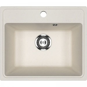 Мойка Practik PR 490-001 490*420 мм, глянец,белый камень