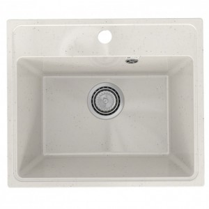 Мойка Practik PR 490-001 490*420 мм, глянец, слоновая кость