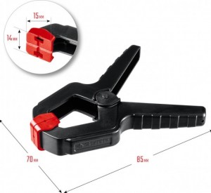 Зажим пружинный МЗ-50 50*50мм ЗУБР 32247-5