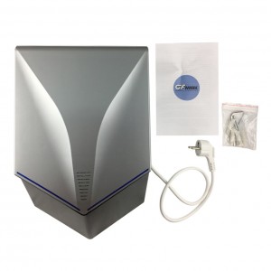 Сушилка для рук GFmark, модель V-windblade ПРЕМИУМ, 1000W, сатин хром 6860s