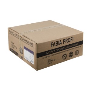 Мойка накладная FABIA PROFI, круглая, ЭКСКЛЮЗИВ, ГРАФИТ 383812G