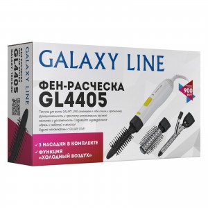Фен-расческа Galaxy LINE GL 4405 (900Вт)