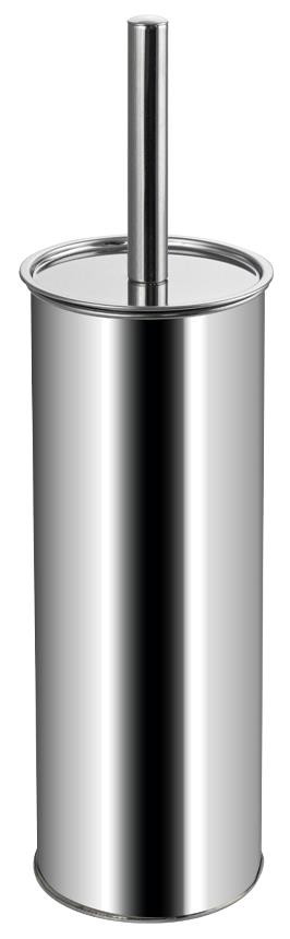 Ерш для унитаза напольный САНАКС круглый КЛАССИКА из нержавеющей полированной стали 410