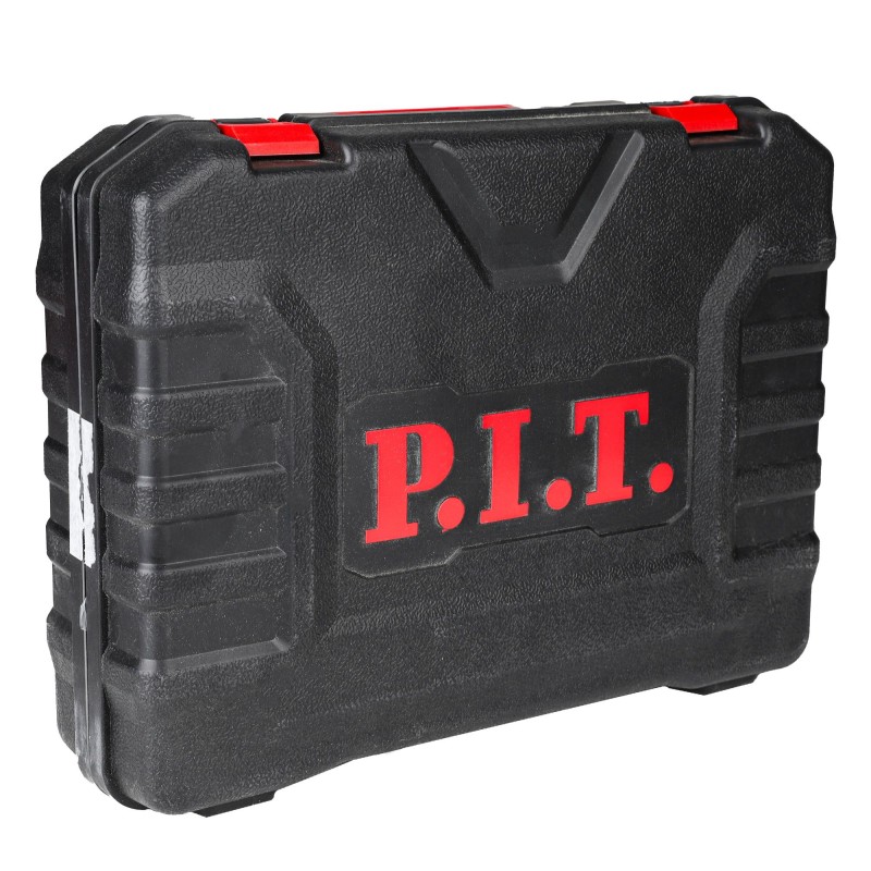 Угловая шлифовальная машина аккум. бесщет. P.I.T. PWS20H-125B/1 (20В,125мм,АКБ Li-Ion 1*4Ач,ЗУ,кейс)