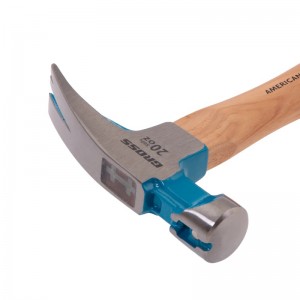 Молоток-гвоздодер,560 г магнит, обрезиненная рукоятка AMERICAN HICKORY GROSS 10419