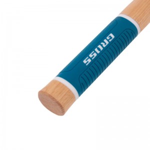 Молоток-гвоздодер,560 г магнит, обрезиненная рукоятка AMERICAN HICKORY GROSS 10419