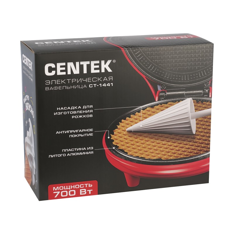 Вафельница Centek CT-1441 700Вт