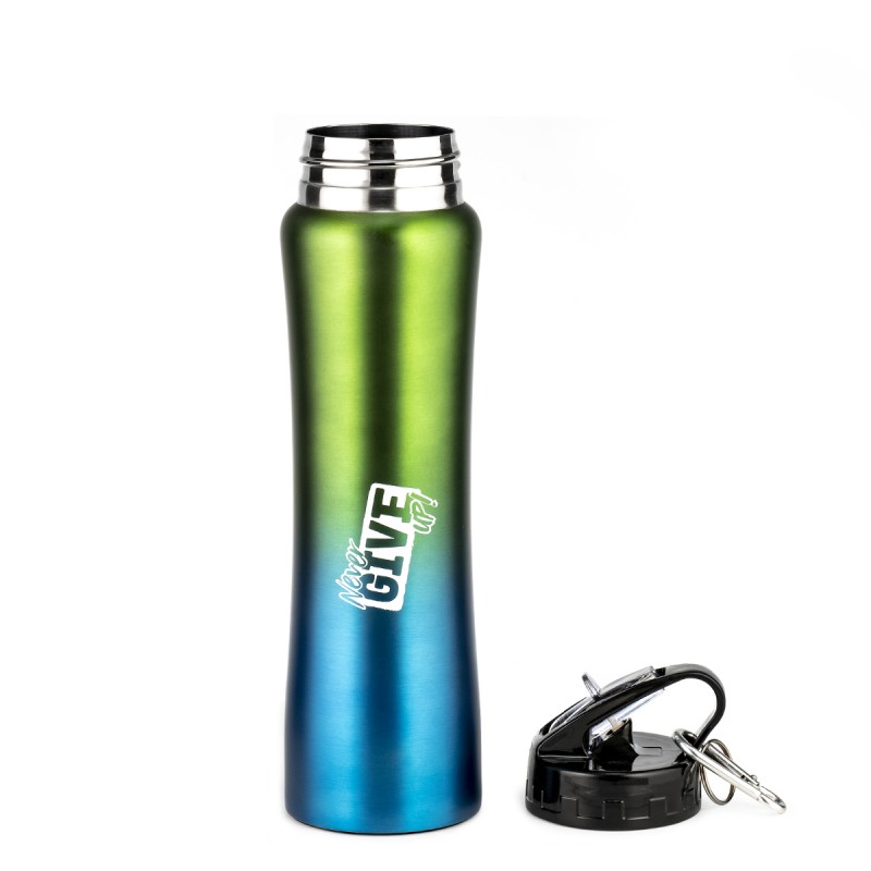 Термос LARA LR04-18 (зелёный/синий) 450мл