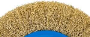 Корщетка для УШМ 125мм радиальная, мягкая, латунь ЗУБР Профессионал 35186-125_z01
