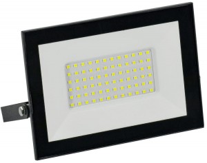Прожектор LED СДО 001-70 6500К IP65 черный GENERICA LPDO501-070-65-K02-G